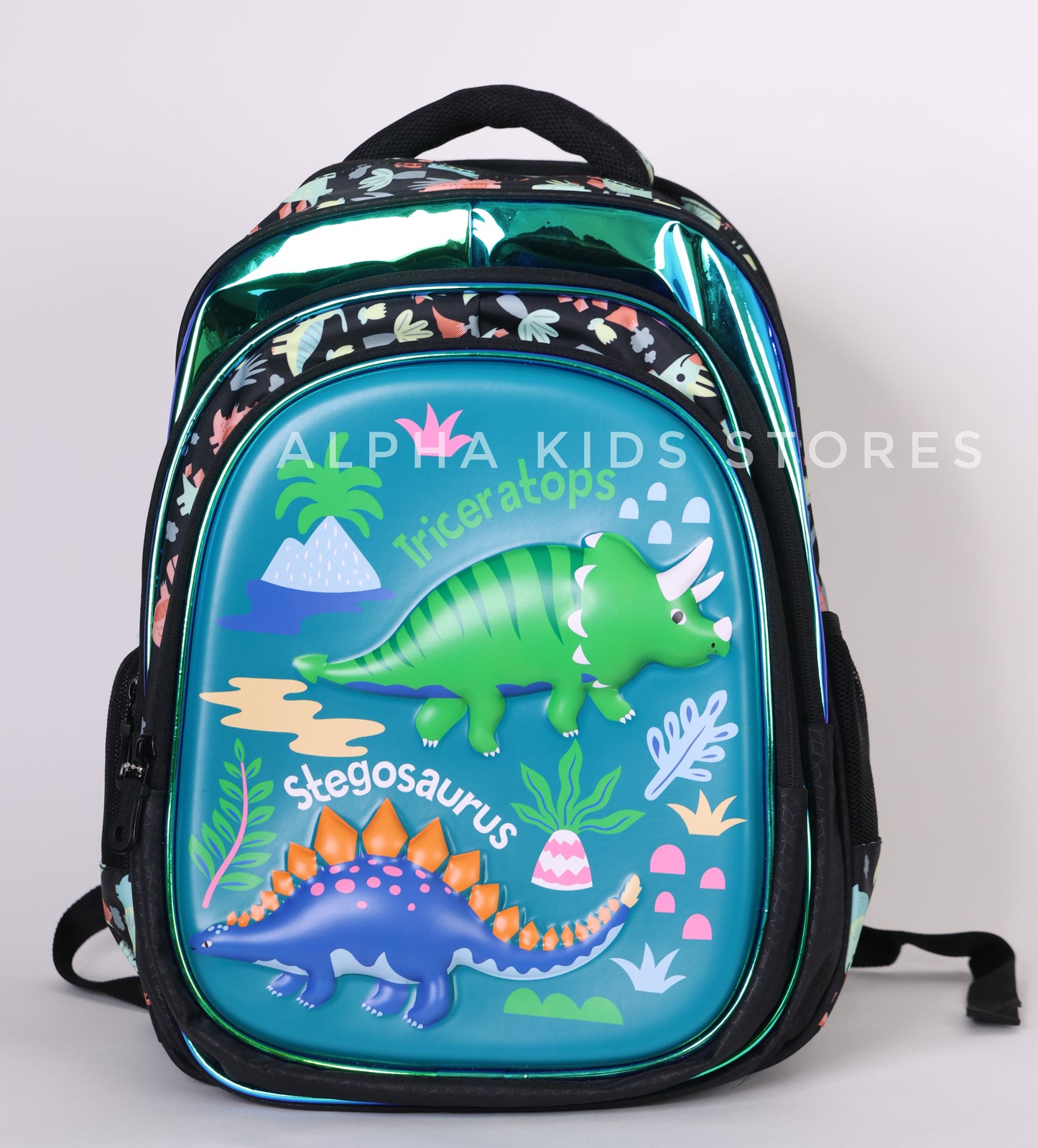 Dino Holographic School Bag β Roar into Style! π¦β¨