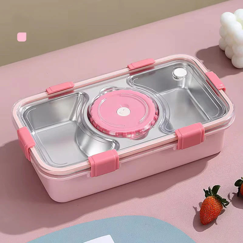 Long and Sleek Bento Box with Bowl