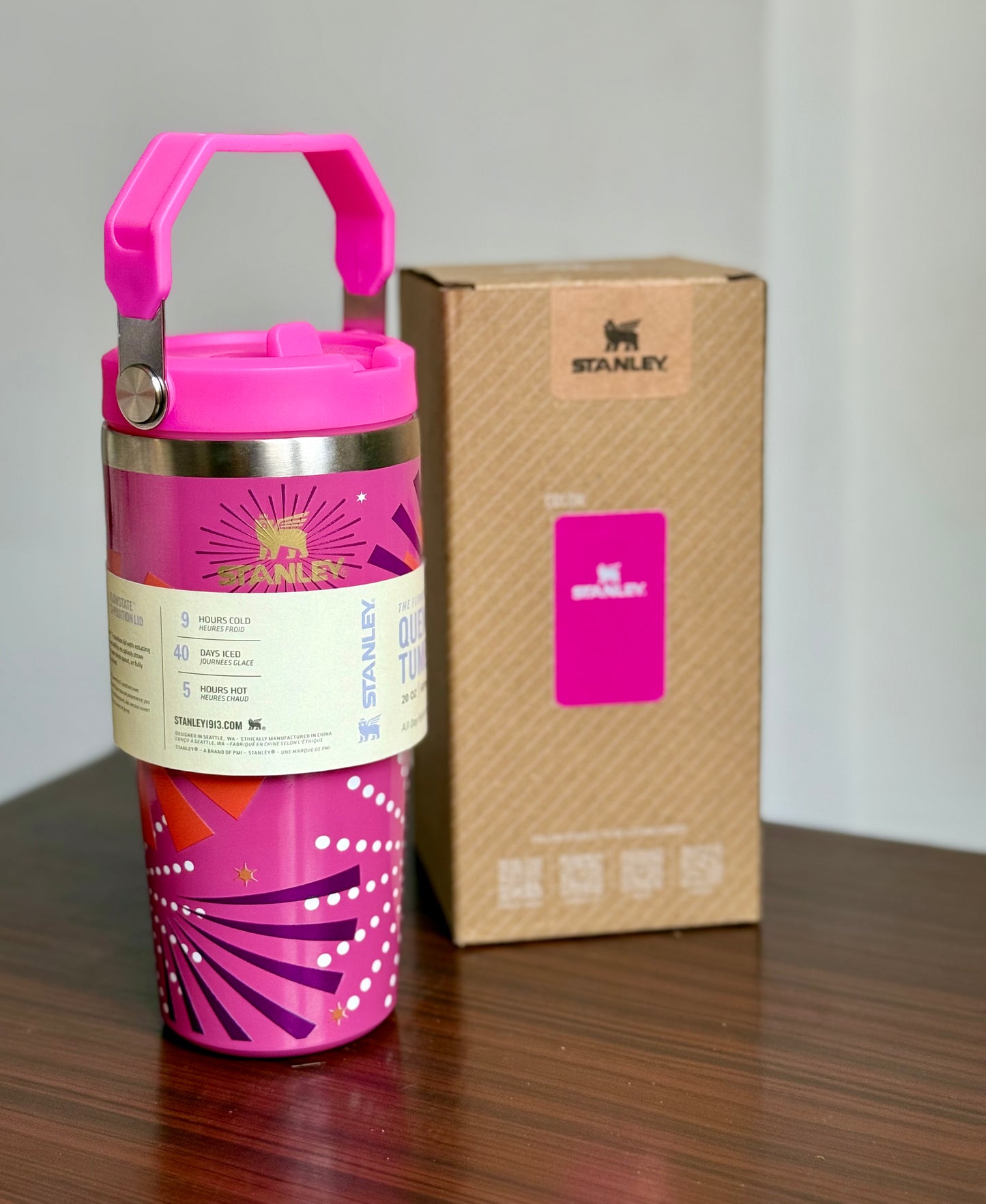 Stanley Iceflow Flip Straw x Barbie