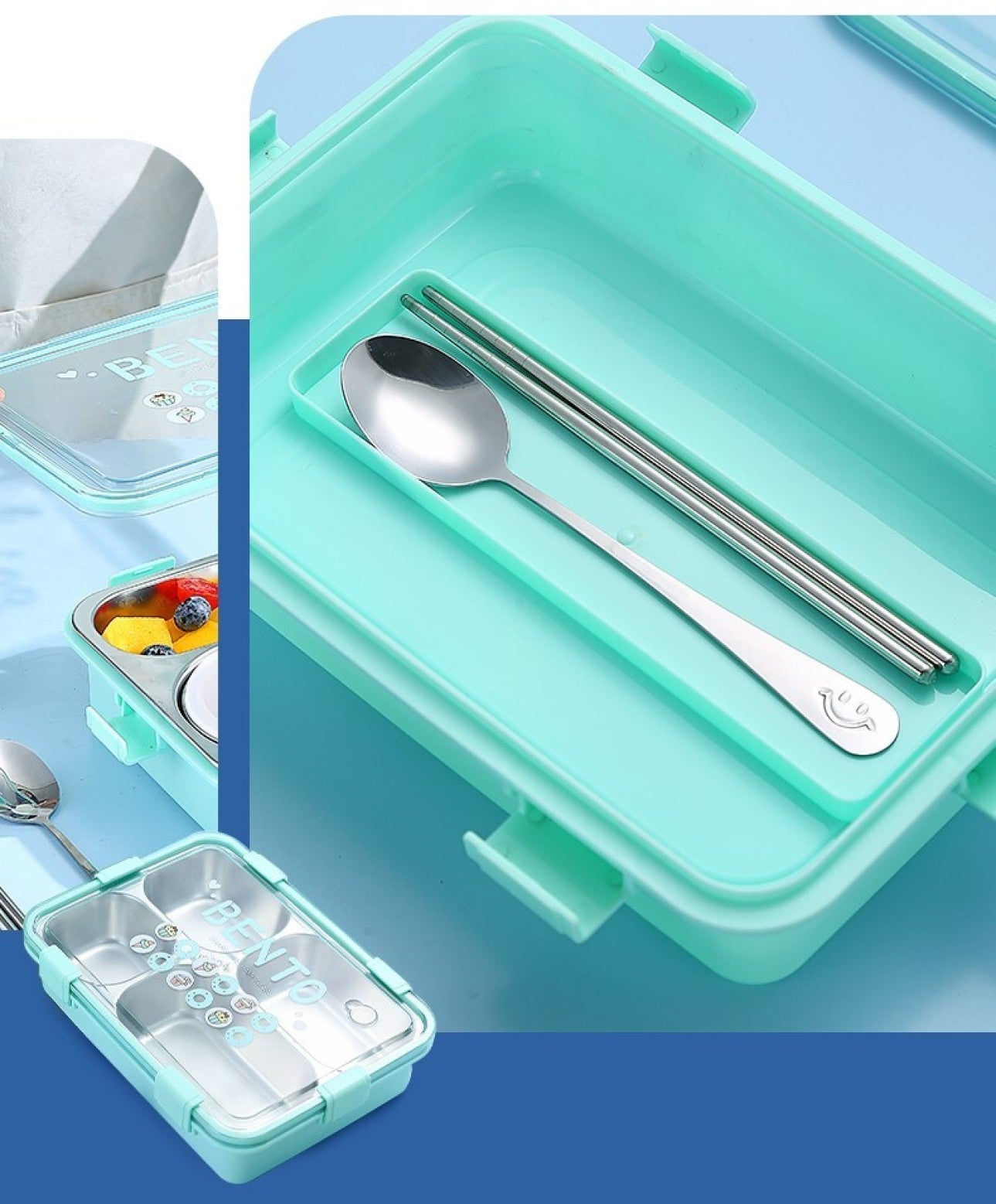 Bento-Style Office Lunch Box β Sleek, Functional & Leak-Proof π±β¨