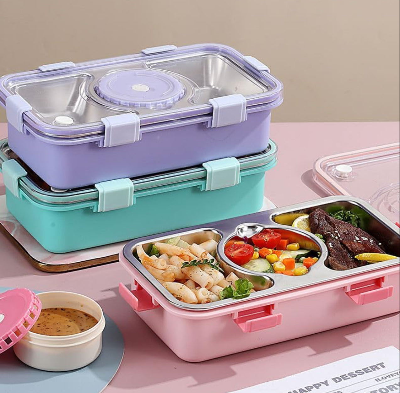 Long Lunch Box β Keep Your Meals Fresh & Organized! π±β¨