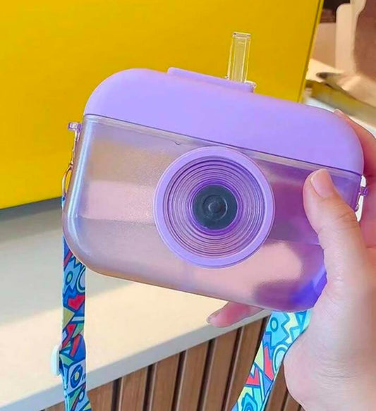 Camera-Shaped Water Bottle β Snap, Sip & Stay Hydrated! πΈπ¦