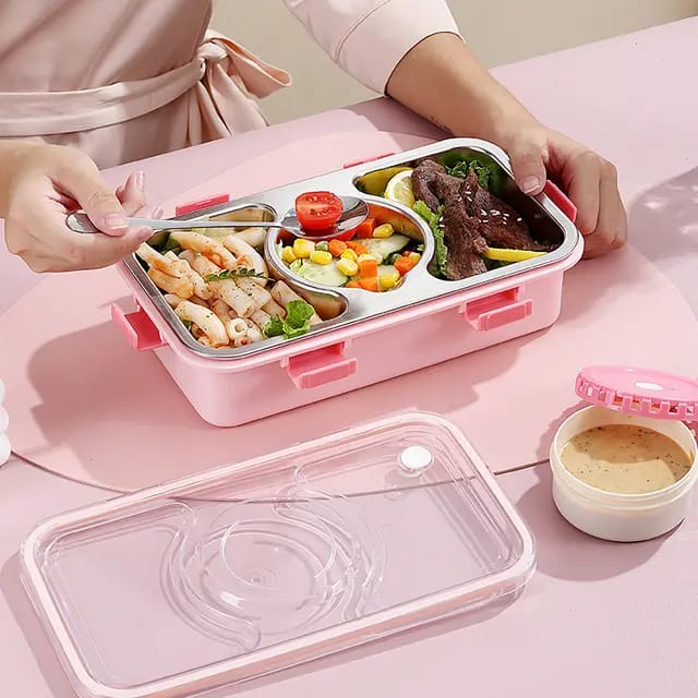 Long and Sleek Bento Box with Bowl
