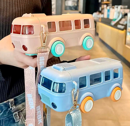 Bus Bottle with Wheels – Fun, Playful & School-Ready! 🚌💦