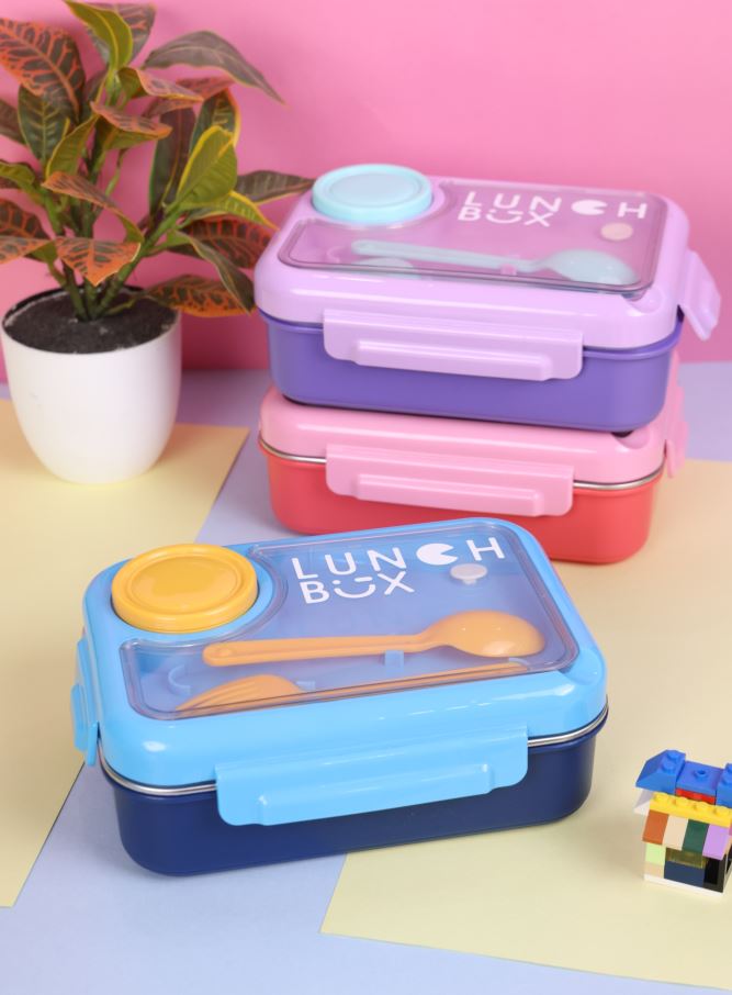 Stylish High School & Office Lunch Box – Sleek, Leak-Proof & Functional 🍱✨