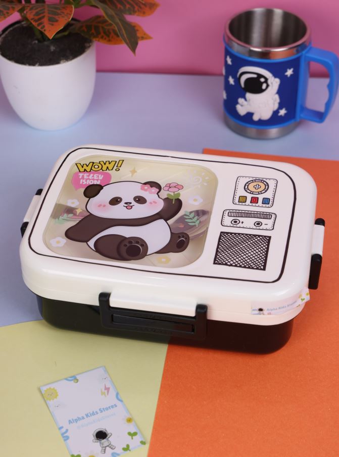 Panda Lunch Box – Cute, Spacious & Practical! 🐼🍱