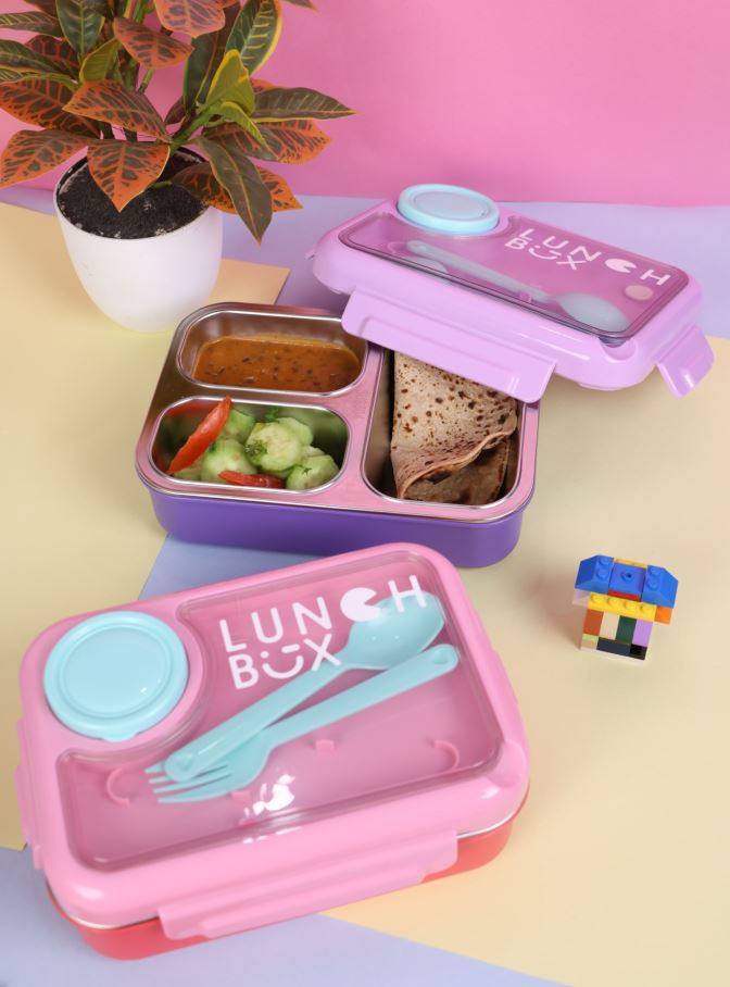 Stylish High School & Office Lunch Box – Sleek, Leak-Proof & Functional 🍱✨