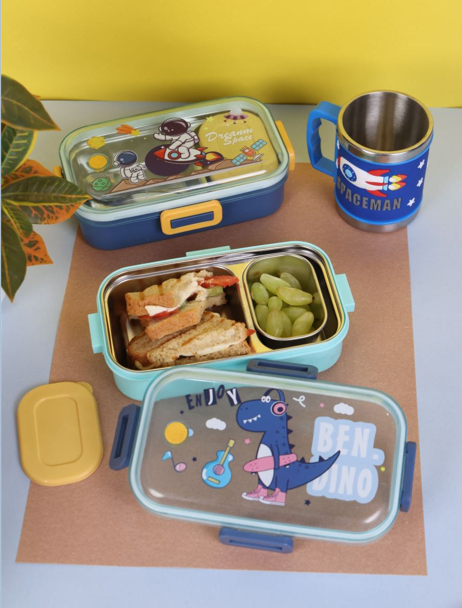 Compact Lunch Box – Stylish, Spacious & Leak-Proof! 🍱✨