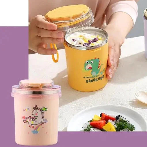 SnugBite Insulated Lunch Jar – 530 ML 🍱✨