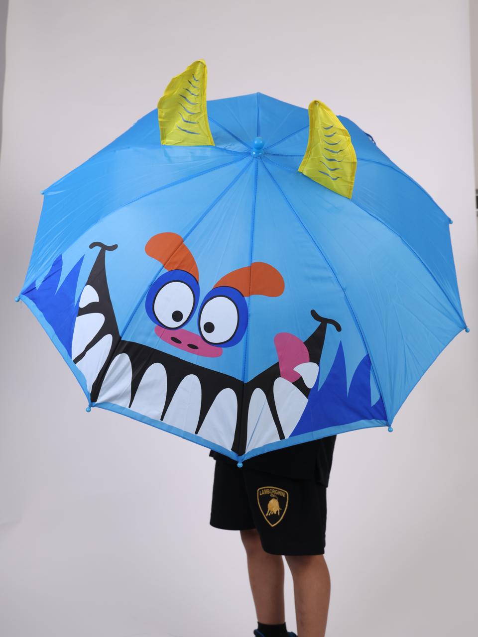 Kids' Fun 3D Umbrella – Playful, Durable & Easy to Carry!