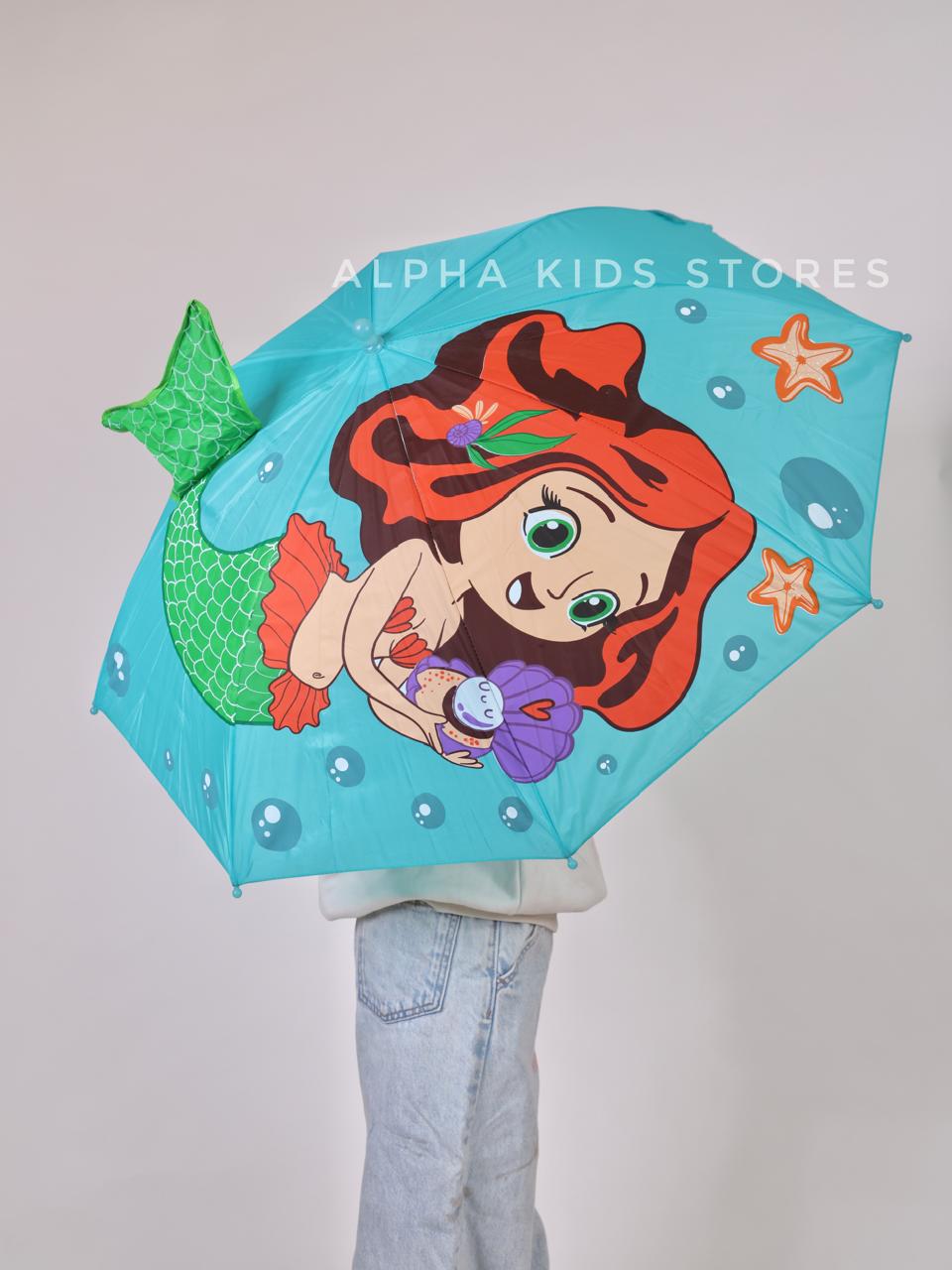 Kids' Fun 3D Umbrella – Playful, Durable & Easy to Carry!